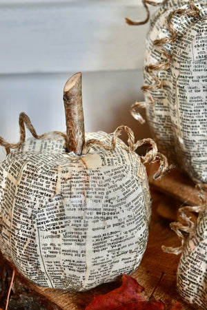 Book Page Pumpkins Workshop (In-Person)