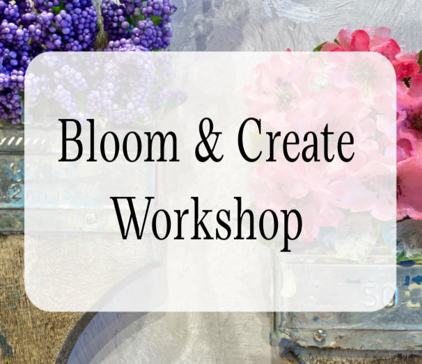 Bloom & Create Floral Sign Workshop (In-Person)