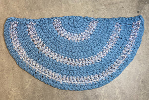 Half-Circle Rag Rug