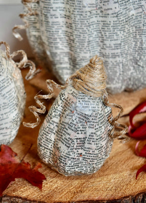 Book Page Pumpkins Workshop (In-Person)