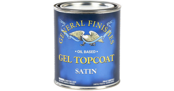Oil Based Gel Topcoat SATIN