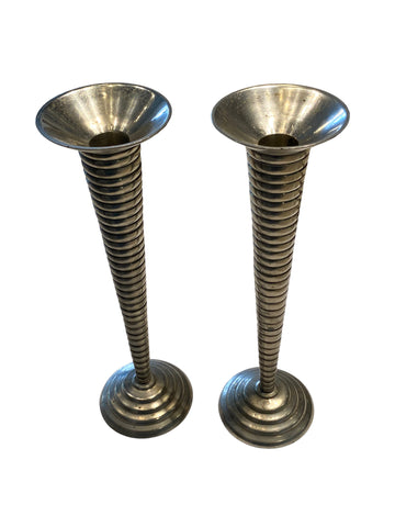 Tall Retro Candle Holders