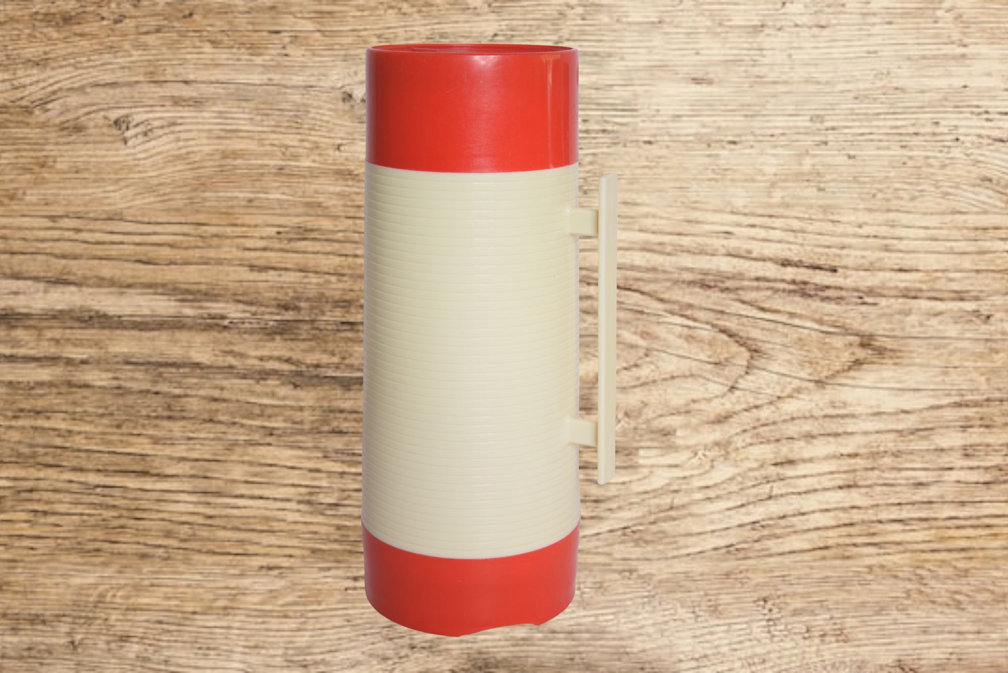 Aladdin Red and Cream Thermos