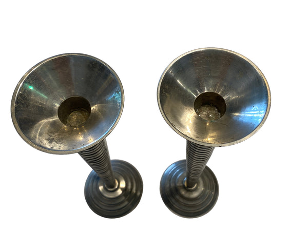 Tall Retro Candle Holders