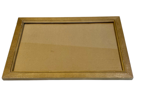 Wood Basket Weave Frame (Narrow)