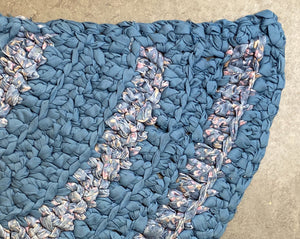 Half-Circle Rag Rug