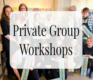 Private Group Workshops