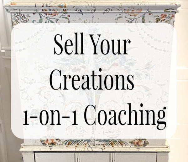 Sell Your Creations One-on-One Coaching