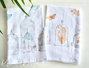 Stamped Tea Towels Workshop (In-Person)