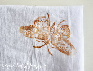 Stamped Tea Towels Workshop (In-Person)