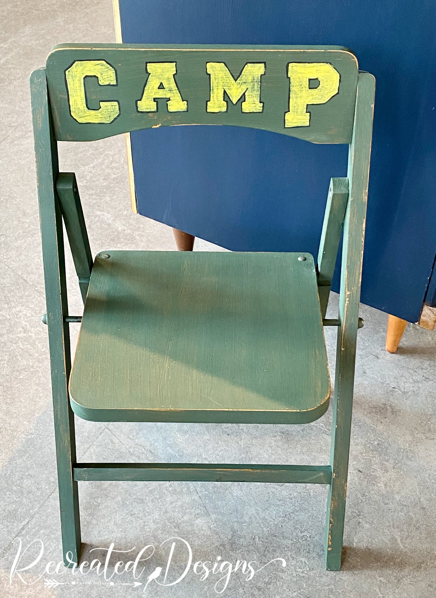 Child's Camp Folding Chair