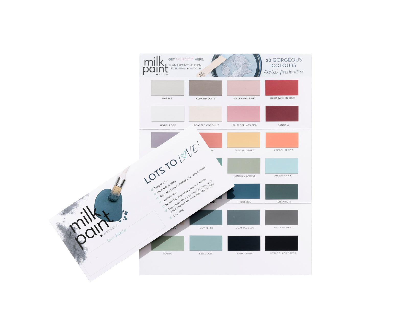 Milk Paint True Colour Card