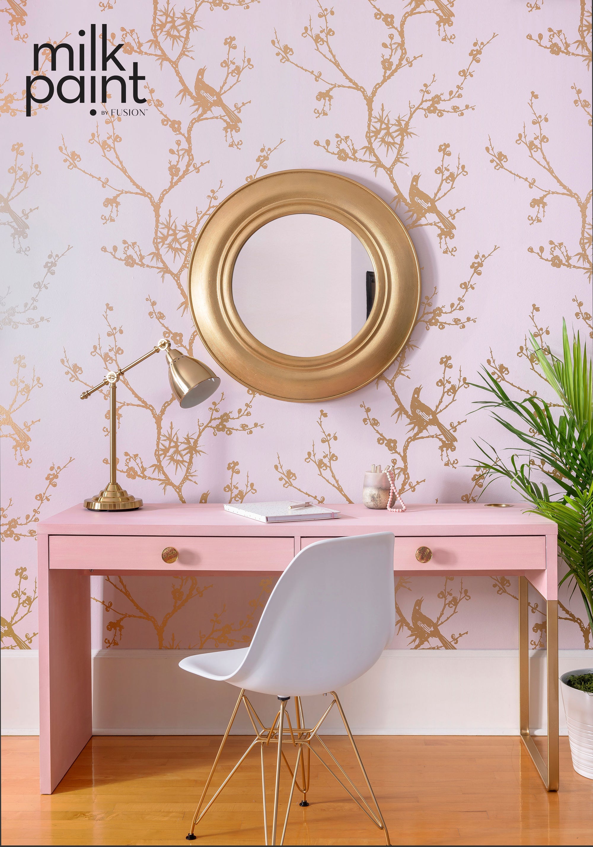 Millennial Pink Milk Paint