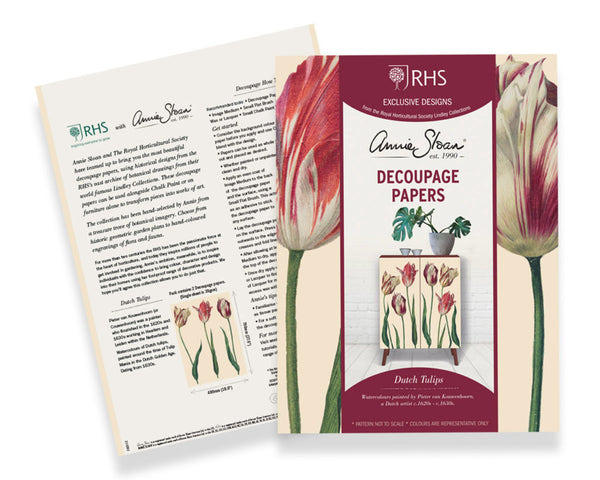 Dutch Tulips Decoupage Paper