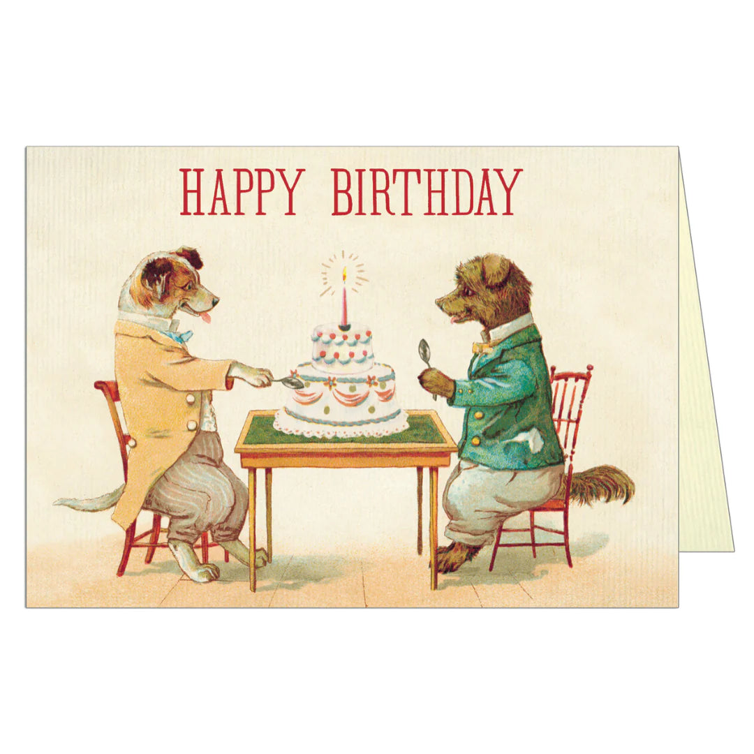 Happy Birthday Dogs Card