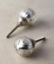 Silver Metallic Knob