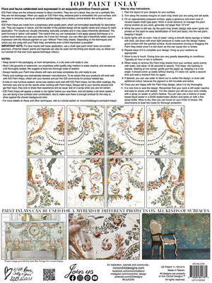 CHATEAU IOD Paint Inlay