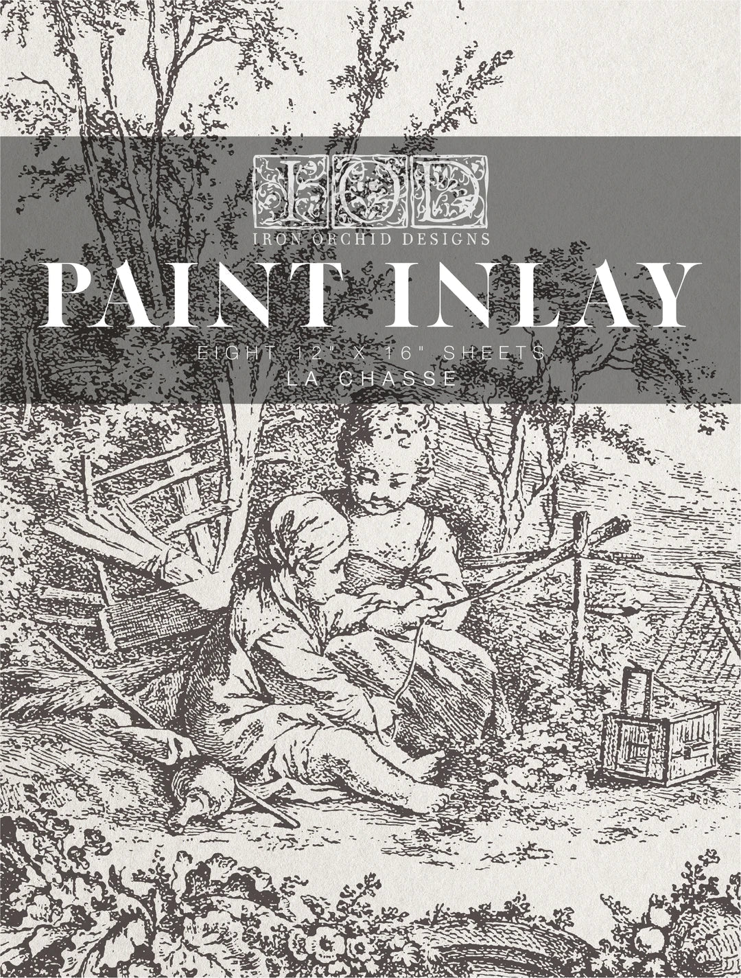 LA CHASSE IOD Paint Inlay