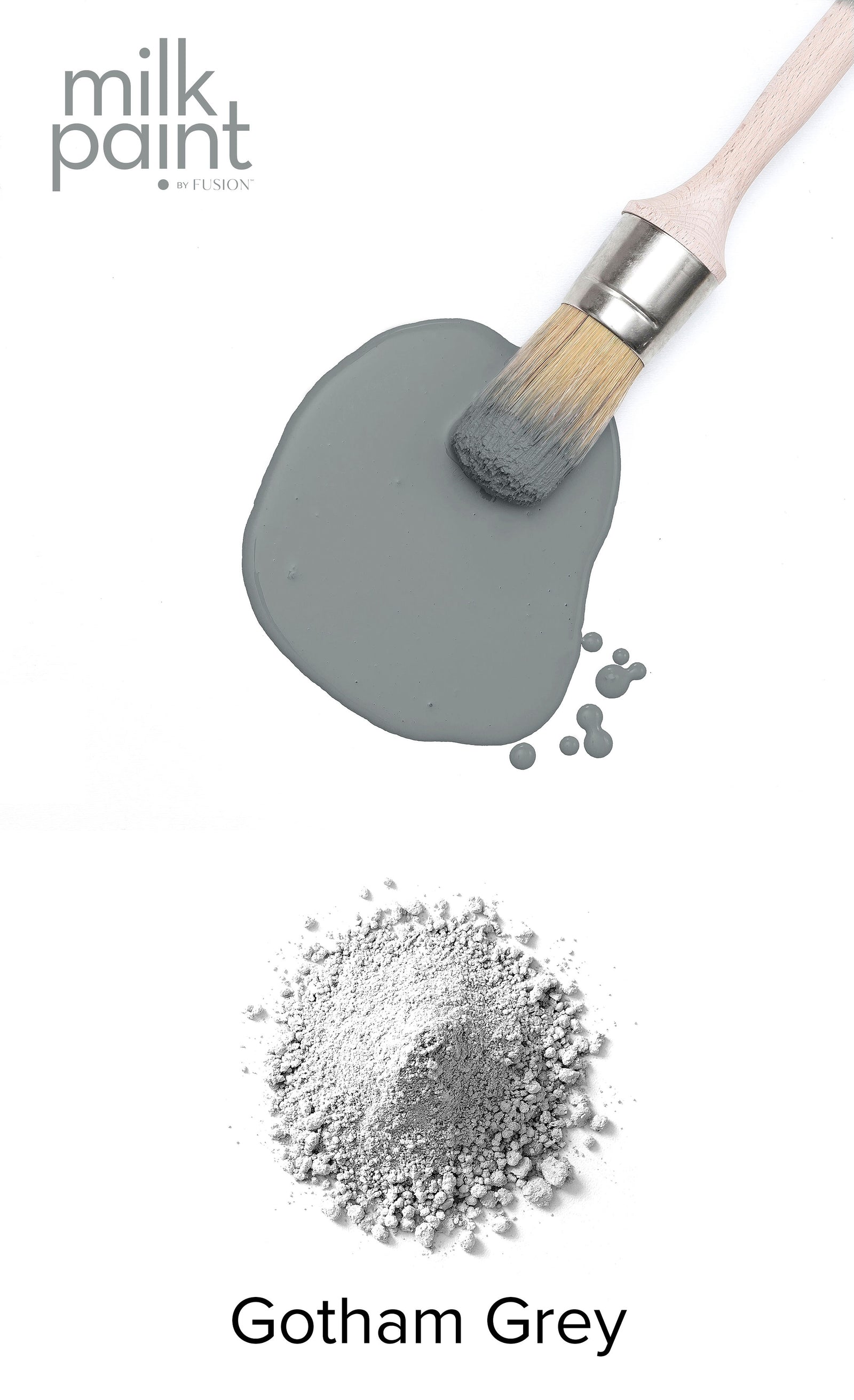 Gotham Grey Milk Paint