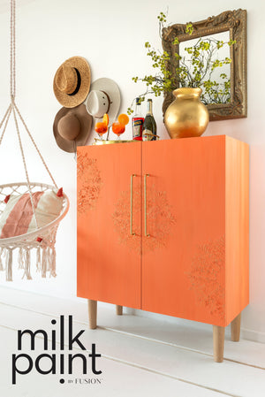 Aperol Spritz Milk Paint