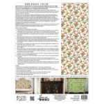 Rose Chintz IOD Paint inlay