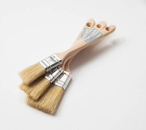 Madeline natural bristle paint brushes