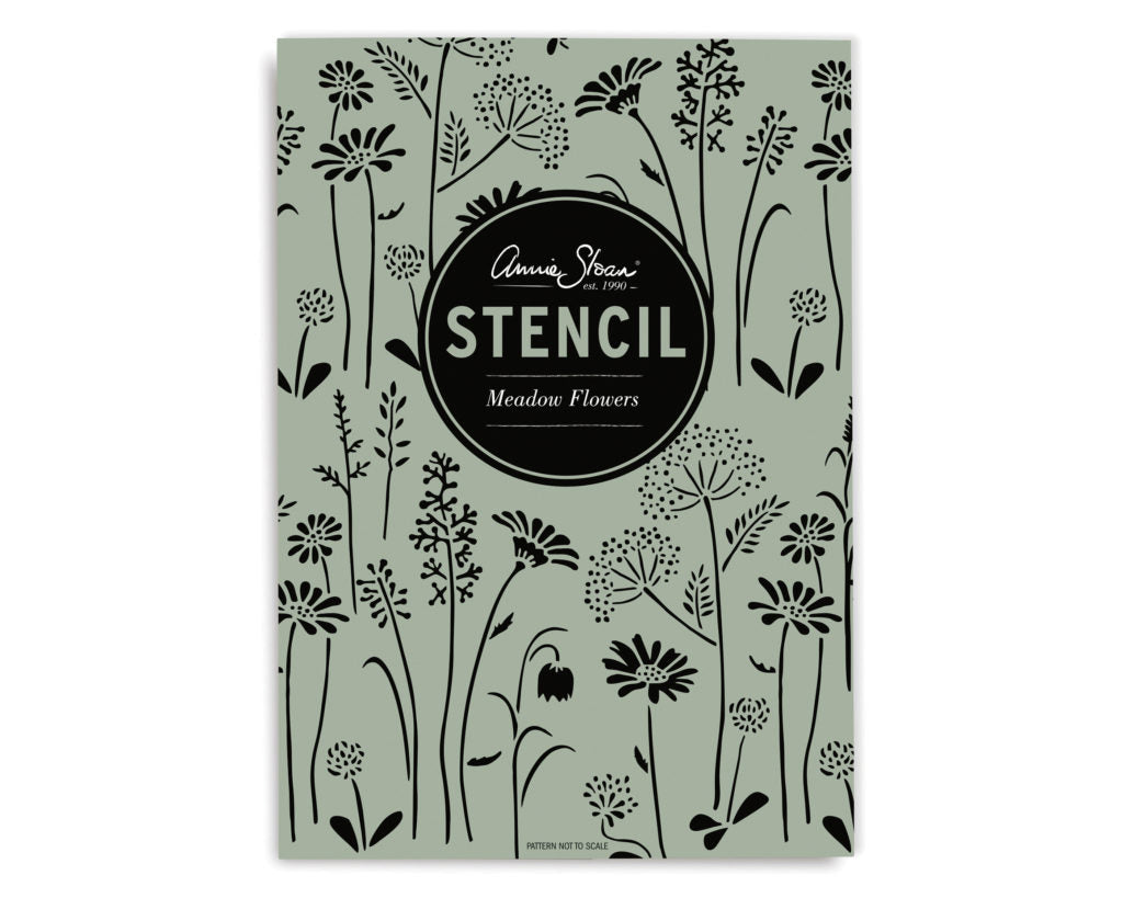 Annie Sloan Meadow Flowers Stencil