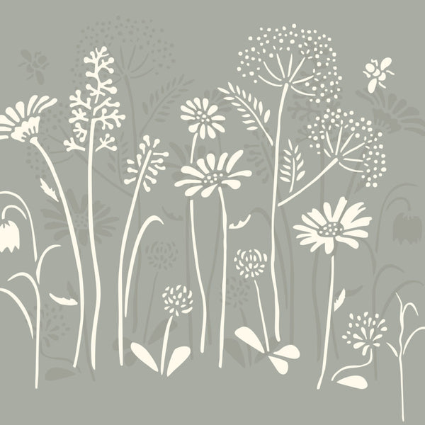 Annie Sloan Meadow Flowers Stencil