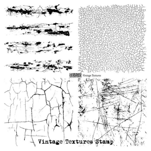 Vintage Textures IOD Stamp (12″x12″)