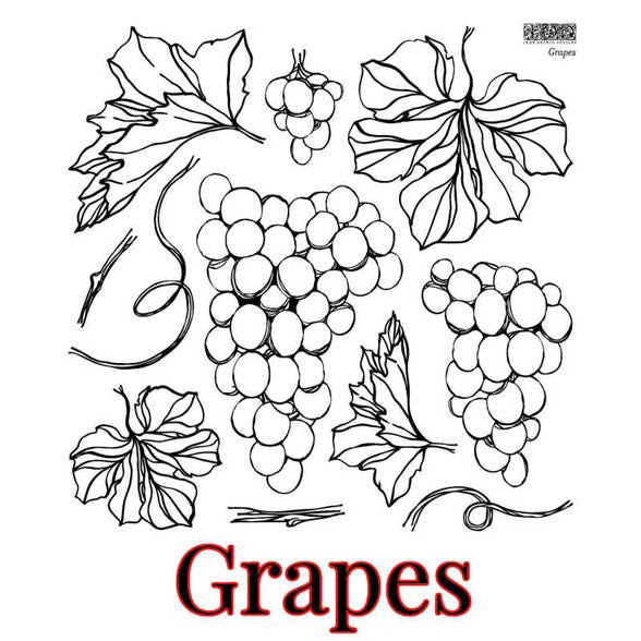 Grapes IOD Stamp