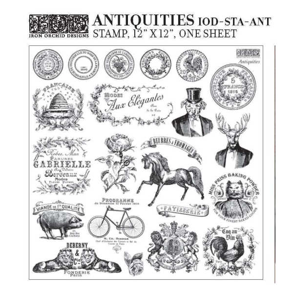 Antiquities IOD Stamp