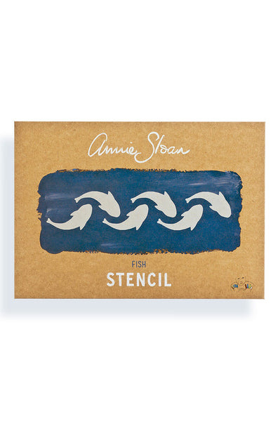 Annie Sloan Fish Stencil