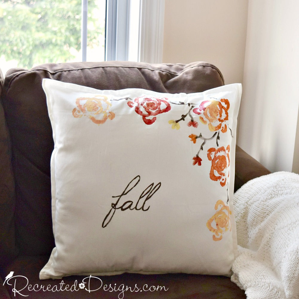 Autumn Pillow Cover Workshop