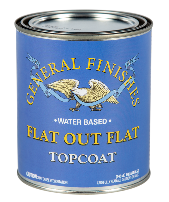 High Performance Water Based Topcoat Flat out Flat