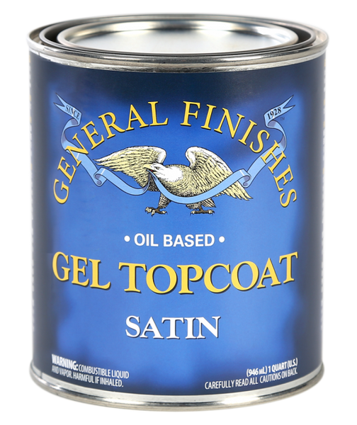 Oil Based Gel Topcoat SATIN