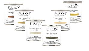 Fusion Finishing Stain and Oil All in One - 6 colours