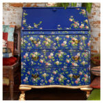 Rose Chintz IOD Paint inlay