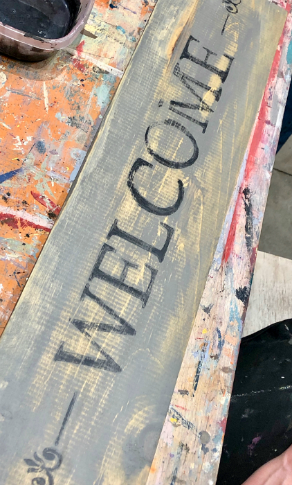 Welcome Pattern - Horizontal | Recreated Designs