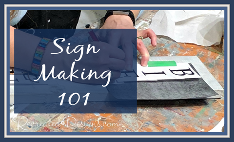 Sign Making 101 Class (Virtual)