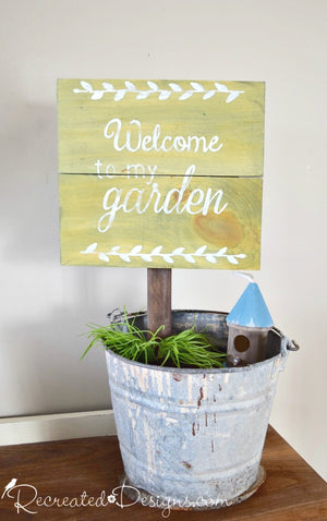 Garden Sign Workshop